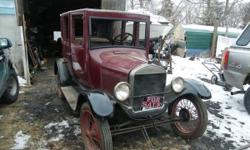1926 Model T 4 door for sale (NY) - $22,395
Runs and drives great
Extra parts 3/4 restored, just needs new interior.
NO FIBERGLASS in body all metal. This would be a great investment car.
CALL Clifford @ 315-254-7058 to view or purchase the vehicle.