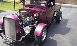 1932 Ford Hot Rod Truck for sale (ITHACA NY) - $15,000
Dark purple exterior, black vinyl interior. Automatic transmission, excellent condition. Excellent condition and a lot of fun to drive.
351 Cleveland 8cyl motor.
Please call Tom @ 607-227-3153 OR