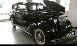 YEAR: 1937
MAKE: CHEVROLET
MODEL: DELUXE COUP 2 DOOR
MOTOR: STOCK 6CYL
TRANS: 3PEED MANUAL WITH OVER DRIVE
MILES: UNKNOWN BUT RUNS AND DRIVES KILLER
REAR STOCK
COLOR: BLACK INTERIOR: BEAUTIFUL MO HAIR STILL HAS THAT COOL OLD CAR SMELL
ATTN ALL CHEVROLET