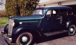 Reasonable Offer, 1937 Packard Model 1082, C-115, A Four Door Touring Sedan, All Mechanical Parts Have Been Checked, Rebuilt Or Replaced With New Packard Parts, Engine Runs Excellent. The Following Has Been Done: Chromed The Bumpers, Grill, Etc... All New