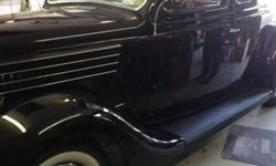 1938 Ford Coupe for sale (STATEN ISLAND NY) - $79,999
Perfect brand new condition with all the features. Black exterior, red leather interior. CD player, mp3 player, Air conditioning, auto start, power brakes. Total frame off restoration. 350 Chevy engine