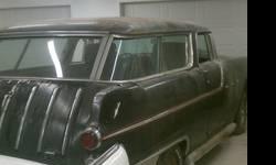 1955 pontiac safari wagon (pontiacs version of a nomad) VERY RARE,been in storage for over 25 years,not original interior,chevy 327 motor,th350 trans,needs restoration,have extra stock hood, $6500.00 call (315)408-8050 NO TEXTS OR PAY PAL.