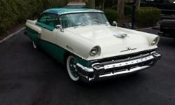 1956 Mercury Montclair for sale (NY) - $33,900
Turquoise exterior & interior- Vinyl.
Automatic 2 speed.
312 original engine- but rebuilt.
Continental kit
all numbers matching.
trans has been rebuilt- comes with original.
Vehicle comes with paperwork of