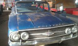 1960 Chevy Biscayne found in a barn after 40 + years. Has less than 20,000 original miles.
Great project or parts car. Runs and Drives. Take a look solid body and frame. Interior is in great shape.
Call Todd at 607-279-2406
$3500 OBO
vintage chevrolet -
