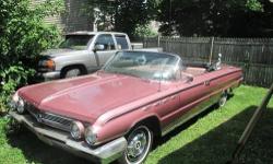Mileage: 79,000 miles
Interior Color: Dusty Rose
Exterior Color: Dusty Rose
1962 BUICK ELECTRA 225 Convertible STORED TEN YEARS,WITH NEW PAINT, NEW WHITE TOP, NEW INTERIOR,CARPET, NOW HAS NEW EXHAUST, UNDERCOATING, PUSH RODS,AND ROCKERS FROM SITTING. NEW