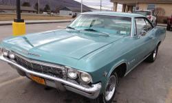 If you are looking for a affordable great running and driving classic all original with matching engine 4 speed Impala, this it it !
Only 133,000 original miles ! It has never been hacked up and always stored inside. No rust anywhere, solid frame and all