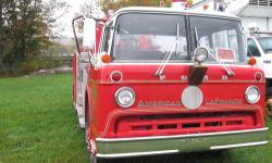 1965 Ford C900 Fire Truck.
Just arrived and completely re-conditioned.
Must see to appreciate.
Complete and drivable Ladder Truck
43 feet.
$ 8,900
Call 716-597-6372
E-mail - [email removed]