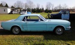 Come check out this restorable 1965 Ford Mustang for sale. It's in good condition and runs! I'm looking to sell this car as-is for $6,000 or best offer.
Restoration options are also available. As the owner of Tim's Auto Body and Restoration, I've been