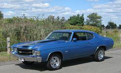 1967 Chevrolet Chevelle SS396 This American classic currently has 55,000 miles and it is still in good condition Exterior color is Granada Gold and with a black leather interior Equipped with a 396 cubic inch V8, 4 speed Muncie manual transmission Coupe