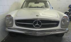 Condition: Used
Exterior color: White
Interior color: Blue
Transmission: Manual
Fule type: Gasoline
Drivetrain: Two Wheel Drive
Vehicle title: Clear
DESCRIPTION:
1967 Mercedes Benz 250SL This vehicle is being sold as is where/is. It is a 6 cylinder,