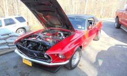 Delivery available ( I am located in Columbia County NY) Listing is in New York area
1969 Mustang, Newly Rebuilt 351 Cleveland
Engine: bored 60 over 3V Procomp aluminum heads, Keith black pistons, 10:1 compression, billet HEI distributor, forged crank,