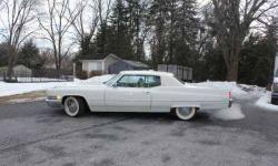 1970 Cadillac Deville American Classic This 1970 Cadillac Deville American Classic is in pristine condition 53,968 original miles Automatic transmission All original Matching numbers Climate control rear window defogger 6 way power front seat Cruise