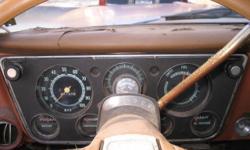 1972 Chevy dash / gauge unit for sale. Everything works. Chrome trim is scratched and peeling. Dash comes with headlight switch, wiper switch and Ignition switch (key included)
