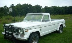 1972 J10 Jeep pickup 4x4 with a 360 motor. Originally from north Carolina sold as is. Motor and trany always worked fine, truck will currently just turn over wont fire up. Perfect project to restore. $4200 or best offer. Truck is located in Chenango