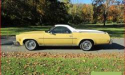 1973 GMC Sprint SP 454 This American classic has 79,000 miles and it is still in good condition Equipped with an Invader 350 Horsepower V8 4 barrel automatic transmission 2 door rear wheel drive Exterior color is Chamois yellow with a black leather