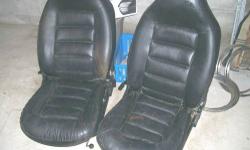 I have a pair of 1973 Volvo 1800ES black leathertop bucket seats. Complete with mounting bolts and spacers. Bottom of one seat is starting to split. Leather is still pliable but could use some conditioning otherwise great shape. CALL 845-754-7233 CASH