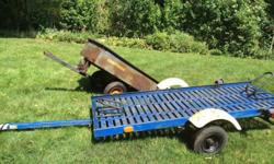 Tri axle, 25' long, electric brakes, great tires, 9 ton; 15' deck, 3 1/2' tail
