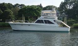 48' Sportfish Convertable 1976
GM 8V71TI's, 15 KW Onan, 2-Stateroom, 2-Heads, New Fuel Tanks and Teak Cockpit
Mahogany Interior, Galley Down, Outriggers, much more, very clean, must be seen.
$69,000, obo
Contact Len @ 516-314-0055
see pic's at link below