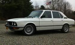 Condition: Used
Exterior color: White
Interior color: Red
Transmission: Manual
Fule type: Gasoline
Engine: 6
Drivetrain: RWD
Vehicle title: Clear
DESCRIPTION:
Clean rust free E12 528i with 99,000 miles. One of the nicest early 5 series BMWs around. Car