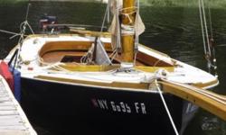 1980 Oyster Sloop "Westwind" Gaff Rigged w Trailer/Dinghy & Mooring
Reduced - $19500.00 - Make an Offer/no reasonable offer refused!!
Own a piece of history!!! "Westwind" is in the water, commissioned and ready for day cruising - she presently sails in
