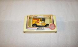 This toy truck is in perfect condition and so is the box. Made in 1983 by LLEDO in England. Thanks