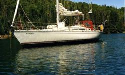 Boat Type: Sailboat
What Type: Cruiser
Year: 1985
Make: Beneteau
Model: First 42
Engine Model: Perkins 4-108
Engine Hours: 1200
Max Speed: 9 Kts
Cruising Speed: 8 Kts
Drive Type: Direct Drive
Horsepower: 50
Fuel Capacity: 40 gal
Fuel Type: Diesel
Holding: