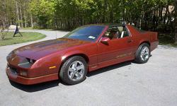 Condition: Used
Exterior color: Burgundy
Transmission: Automatic
Fule type: Gasoline
Drivetrain: Automatic
Vehicle title: Clear
DESCRIPTION:
For Sale 1987 Chevy Camaro IROC-Z $9,800.00 VIN 1G1FP2186HN178864 Full price includes: Complete Polished/Ported