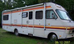 Title: 1988 Fleetwood Bounder Class A Gas Motorhome
Year: 1988
Make: Fleetwood
Model: Bounder
Type: Motorized class A
Sleeping Capacity: 6
Vehicle Title: Clear
Slide Outs: None
Fuel Type: Gas
Cylinders: 8
Chassis: Chevrolet
For Sale By: Private Seller