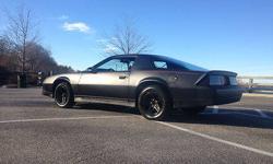 Condition: Used
Exterior color: satin black
Interior color: red and black
Transmission: Manual
Fule type: Gasoline
Engine: 8
Drivetrain: rwd
Vehicle title: Clear
DESCRIPTION:
Up for sale is a 1989 Camaro Iroc Z28. It was originally an RS but i had done