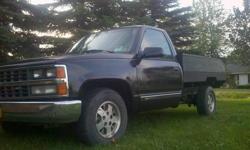 1989 Chevy C1500 with a wooden bed 2 Wheel Drive 350 engine (pictures are from when i repainted it so its not that beautiful now fyi)
Just did transmission and all the filters and fluids! EVERYTHING TRANY OIL BRAKE AXEL FLUID'S
BRAND NEW FLYWHEEL AND
