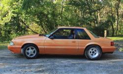 1989 Ford Mustang LX Coupe (Notchback) Street/Strip
Stroked 302 Block
Holley 650 double pumper
Mickey Thompson Rear Tires, Brand New
World Class T-5 transmission
Holley Blue fuel pump (with new stainless fuel line)
Pro 5.0 shifter
Aluminum driveshaft
Roll