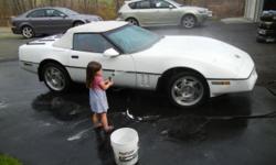 1990 corvette convertible. White w/ perfect red leather. AT, loaded w/ most options. I am the 3rd adult owner. car has been meticulously taken care of w/ all GM updates / service including fuel injectors. recent brakes and tires, new performance exhaust,