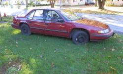 Year: 1994
Make: Chevrolet
Model: Lumina
Mileage: 144000
Transmission: Automatic
Engine: 3.1 L
Exterior Color: Red
Title: Clear
Description
1994 Lumina 4 door*** Asking $875. OBO
3.1 liter V6 engine
4 Doors
Air conditioning
Automatic Transmission
Clock -