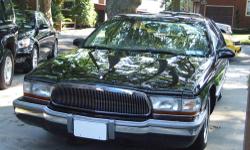 Up for sale is a 1995 Buick Roadmaster. I am the ORIGINAL AND ONLY OWNER of this vehicle and it has ONLY 9,136 ORIGINAL MILES. It is in excellent condition inside and out. Garage kept. Non smoker. Black with tan inside. Has an LT1 CORVETTE 5.7 litre