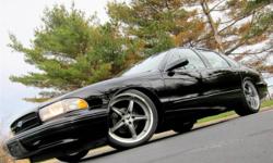 1995 Impala SS, only 82,000 miles. This car is a display car for Group-A Wheels. All of the modifications are brand new. Eibach Springs. Cat back exhaust 2.5". K&N air intake. Custom Scarallo Motorsport Wheels, 20x10 fronts with 275-30-20 Vredestein Vorti