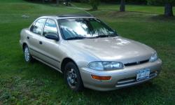1995 Geo Prizm - 151k, 4dsd, has gas tank leak, runs good - $500. If interested call Jim at 845-677-3520 or 845-868-3058.