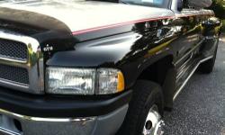 ONE OWNER SUPER CLEAN HEAVY DUTY
1997 DODGE RAM 3500 LARAMIE SLT. CLUB CAB 4X4 ,
LOADED WITH EVERY OPTION AVAILABLE FROM THE FACTORY INCLUDING LEATHER , TOW PACKAGE, CRUISE, POWER EVERYTHING , TWO TONE PAINT , LIMITED SLIP, ABS, AND THE STRONG AND