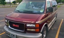This Hi-Top 1997 GMC Savana 1500 Van has a conversion kit from Starcraft that offers all of the creature comforts needed to make a road trip smooth and easy.
Mileage: 103K and a work horse!. Runs great and you are free to test drive.
$8000 OBO
City: 13-15