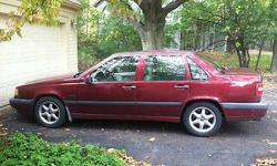 Condition: Used
Exterior color: Burgundy
Interior color: Tan
Transmission: Automatic
Fule type: Gasoline
Engine: 4
Drivetrain: FWD
Vehicle title: Clear
DESCRIPTION:
I need to sell my 1997 Volvo 850 sedan because I have moved and no longer need a car. I