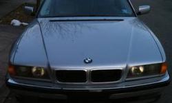 98 bmw 740 il M-pack has 126k miles exterior silver interior grey leather power seats a/c heat please call chris 347-500-1342
