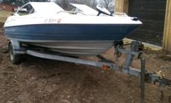 1998 Bayliner boat with 40 HP Force engine, with trailer. Recently inspected, good condition. $1200.00