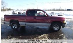 1998 Dodge Ram 1500 SLT Laramie, 133,000Address: 5520 Ridge Road W, Suite E Spencerport, NY 14559View our website: www.ultimateautocarsales.comNotes: Look at this One Owner 1998 Dodge Ram 1500 Ext Cab - 2 Wheel Drive with the 5.2 liter v-8.SLT Laramie
