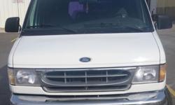 1998 FORD VAN E350 7.3 POWER STROKE DIESEL
I PURCHASED THE VAN IN 2011 AND I AM THE SECOND OWNER.
I BOUGHT IT WITH 86K ORIGINAL MILES IT NOW HAS ONLY 114K ORIGINAL MILES WHICH IS NOTHING CONSIDERING IT IS A 7.3 DIESEL AS SEEN IN PHOTOS IT WAS A LIGHTLY