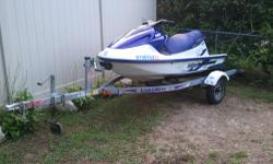 this is a 1998 Yamaha gp1200 in mint condition was mainly used in fresh water up until last year .now its used in salt water and flushed and washed after every use . has a oil delete plate so u have to mix the gas and oil . ski has about 96 hrs on it also