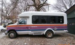 Please phone calls only - call Pat for information 607-621-6002
1999 Ford E350 Turbo Diesel Wheelchair Bus with Certified Original 23,358 Miles. The bus is in like new condition. It came from the U.S. Government and is to be sold for Parts only. I will