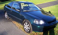 1999 Honda Civic DX , Automatic, Air, FM Stereo MP3, Great Gas Saver,Front SeatsBlack Leather Special Price $3200.00 Call Angelo 1-845-649-5968