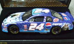 $79.00!! New in BOX!! 1999 Star Wars / Pepsi Monte Carlo. This is a RARE Limited ELITE EDITION 1 of 7,500 made! Action Performance # C249935077-3 1/24 scale NASCAR Collectable. The Elite Edition cars have far more detail than the regular edition. This was