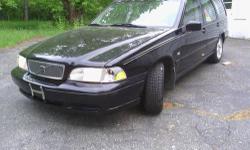 1999 VOLVO V70 RUNS AND DRIVES EXCELLENT
GREAT GAS MILEAGE 5CYL AUTOMATIC
POWER WINDOWS, LOCKS, LEATHER HEATED SEATS
MOONROOF AM/FM/CD/TAPE
RECENT TUNE UP, OIL CHANGE, BRAKES HUBS AND BEARINGS ROTORS AND CALIPERS
*REAR WINDOWS DO NOT GO DOWN*
OTHERWISE