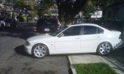 HI, EVERYONE UP FOR SALE IS MY 1999 White BMW 328i With M-Sport Package E46 SUPER CLEAN NO DENTS FULLY LOADED THE CAR IS A MUST SEE 5-SPEED MANUAL TRANS, 147K RUN EXCELLENT CAR IS 100% NEEDS NOTHING, CLEAN NYS TITLE IN HAND LOOKING TO SELL BY THIS WEEK IS