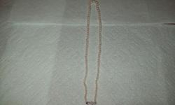 19"CULTURED PEARL NECKLACE 3.8MM TO 7.6MM PEARLS 14K GOLD CLASP
BEAUTIFUL PEARLS,GRADUATING NECKLACE $400.00 917-701-3862